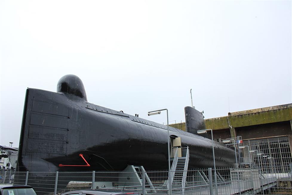Sous-marin La Flore à Lorient