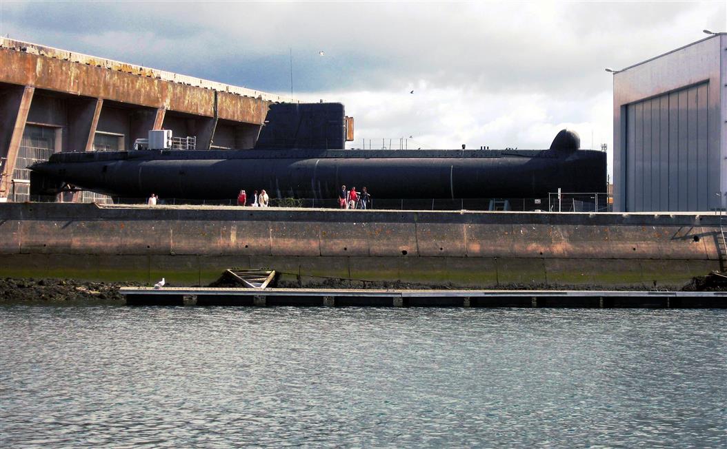 Le musée du sous-marin de Lorient